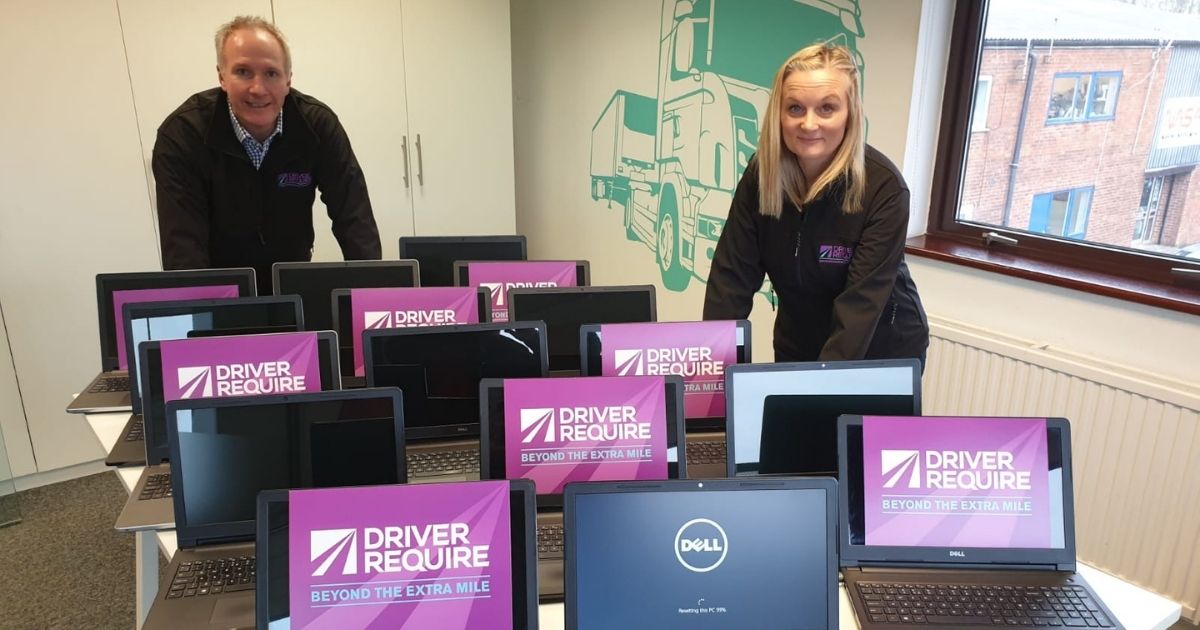 Donation of laptops to local schools